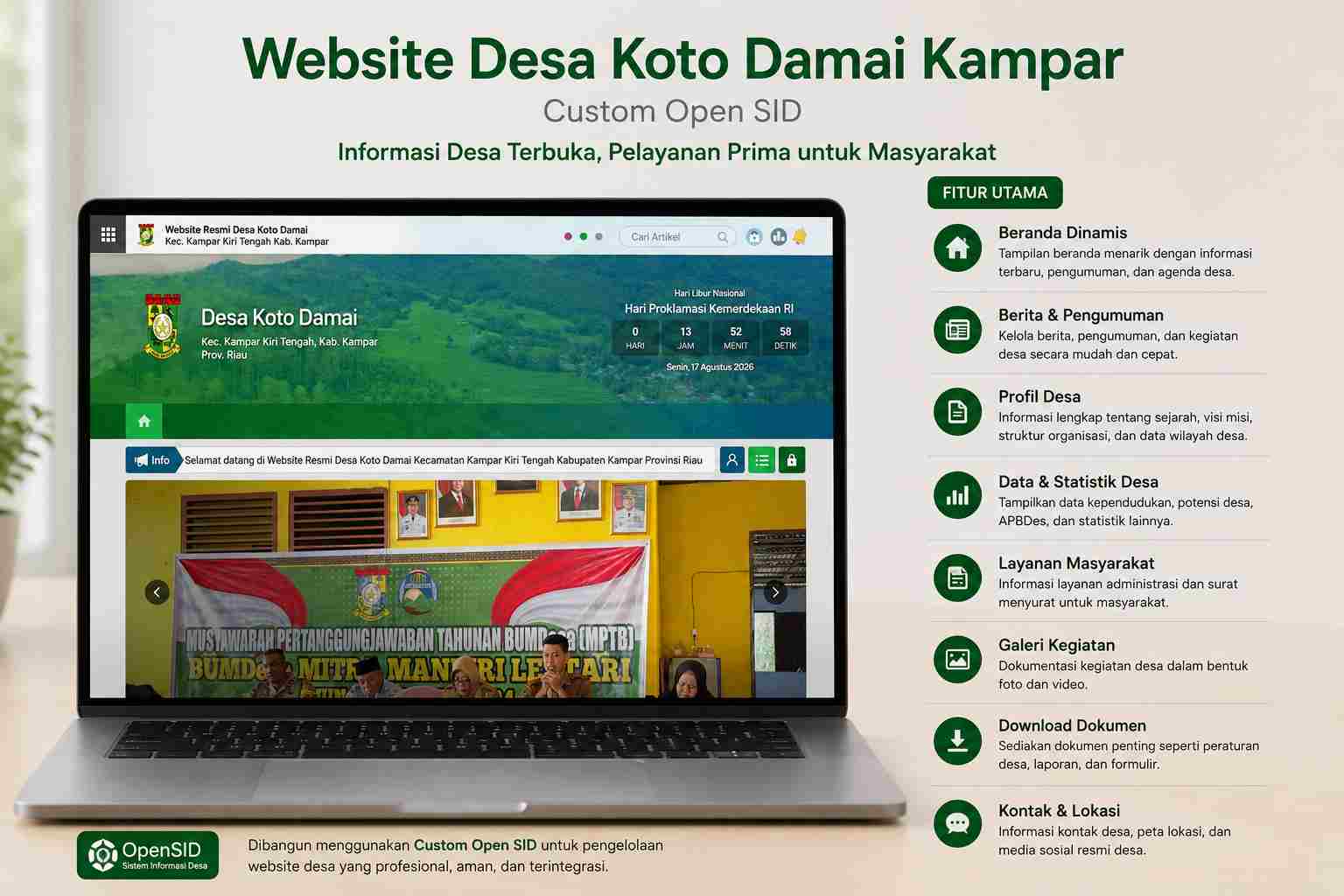 Website Desa Koto Damai