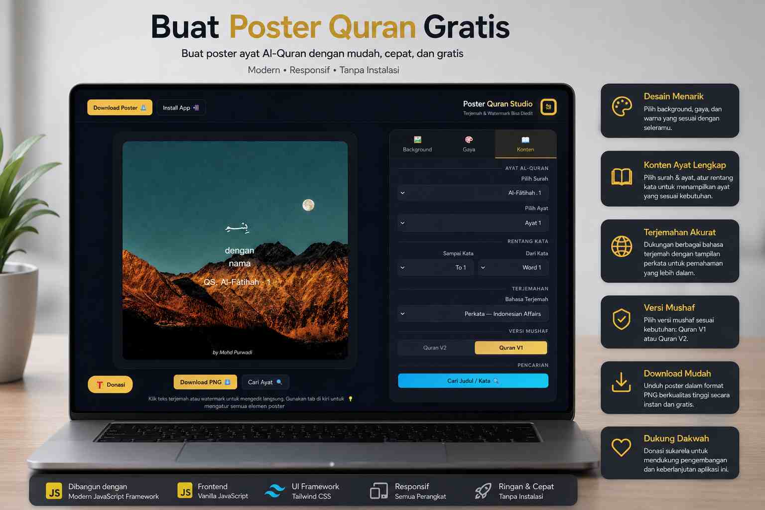 Tools Poster Quran